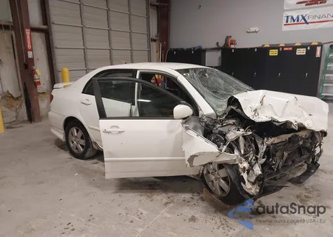 2008 Toyota Corolla S из США, поврежденный, VIN 2T1BR32E48C927979